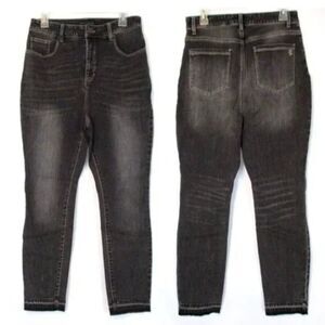 Susan Graver Jeans Size 12 Stretch High Waist Skinny Denim